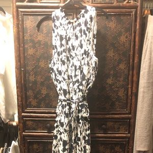 Midi black/white dress from Target.